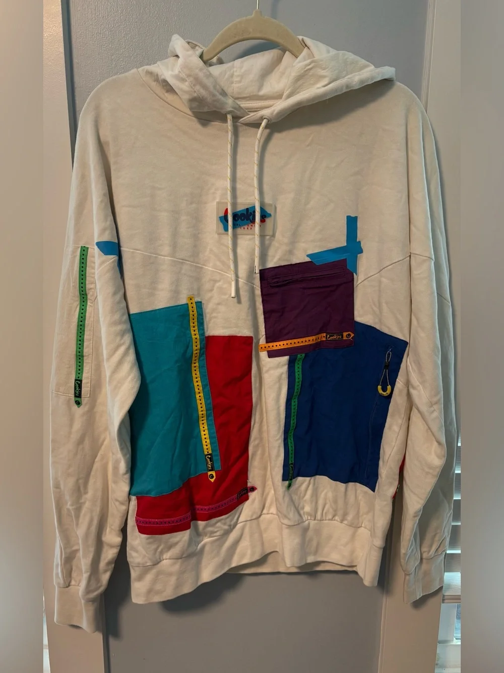Cookies Worldwide Colorblock Utility Hoodie Men’s Large